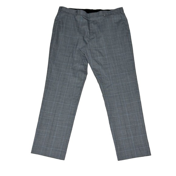 J.CREW Other - J Crew Ludlow Pants 38 X 32 Gray Plaid Wool Classic Dress Pants